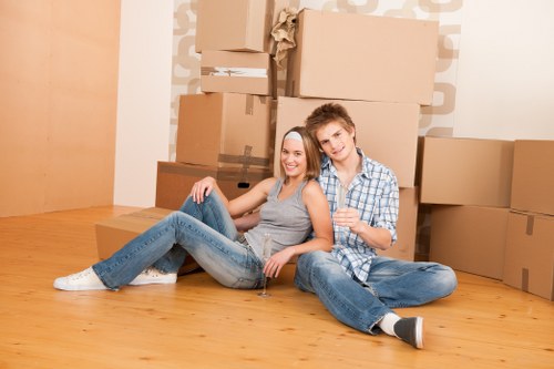 Loading furniture for a Cardiff man with van removal job