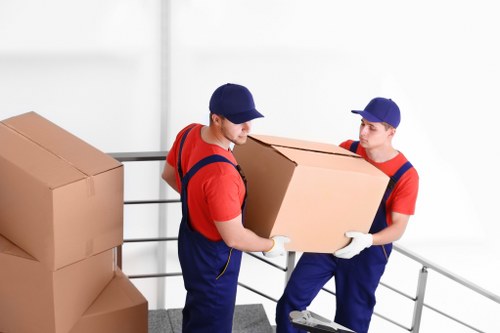 Local Cardiff removals service assisting with a residential move