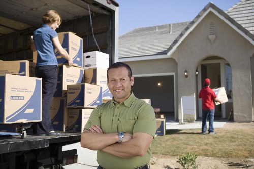 Local Cardiff removals experts managing furniture and boxes